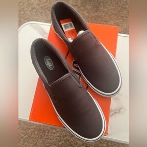 Lugz Men's Ash Grey Sammy Canvas Slip-On Sneakers Size: 8